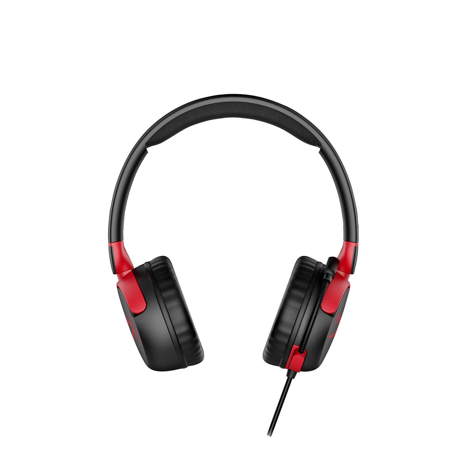 HyperX Cloud Mini - Cuffie Gaming Cablate Nero/Rosso con Microfono, Leggere e Comode per Giovani Gamer