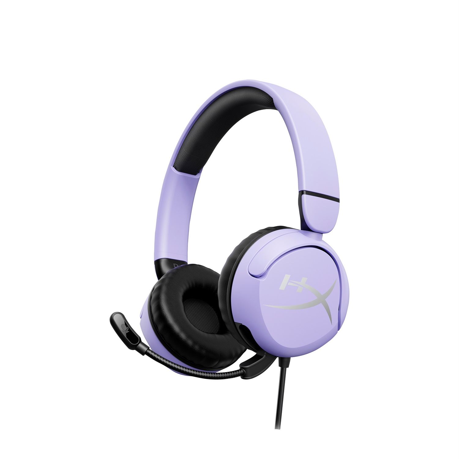 HyperX Cloud Mini Cuffie Cablate Lavanda con Microfono e Connessione USB-C