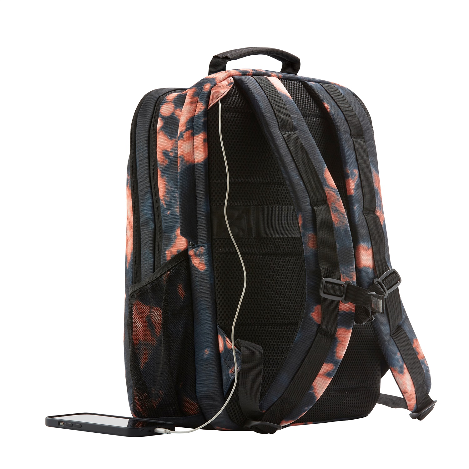 HP Zaino Campus XL Tie Dye - 20L, 40,9 cm (16.1''), Scomparto per Notebook, Impermeabile, Realizzato con Materiale Riciclato