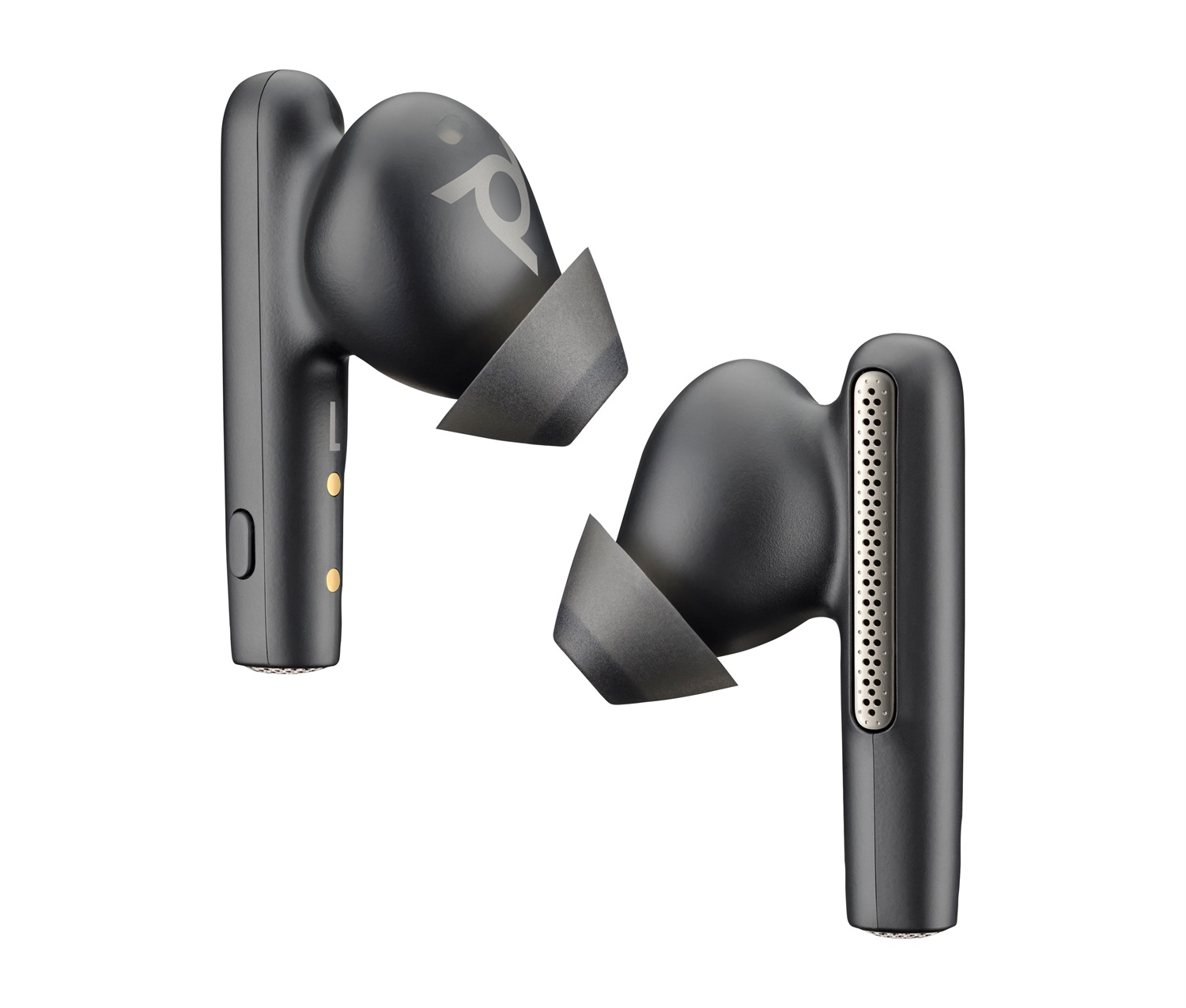 POLY Voyager Free 60 UC - Auricolari in ear Wireless Bluetooth con Adattatore BT700 USB-C e Custodia di Ricarica, Nero