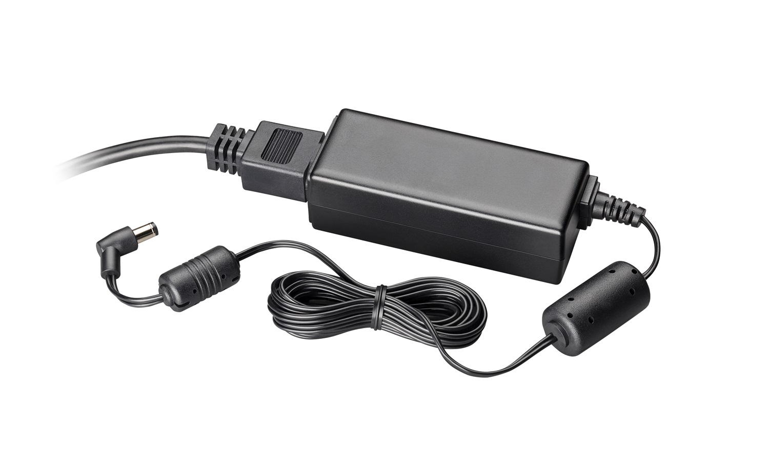 POLY Telefono IP Edge E400 - Cornetta cablata, 8 linee, Nero, Display IPS 8,89 cm, Abilitato per PoE