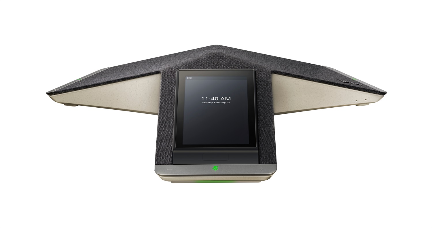 POLY Telefono IP per conferenze Trio C60 - Microsoft Teams, Nero, LCD, 12,7 cm, PoE abilitato