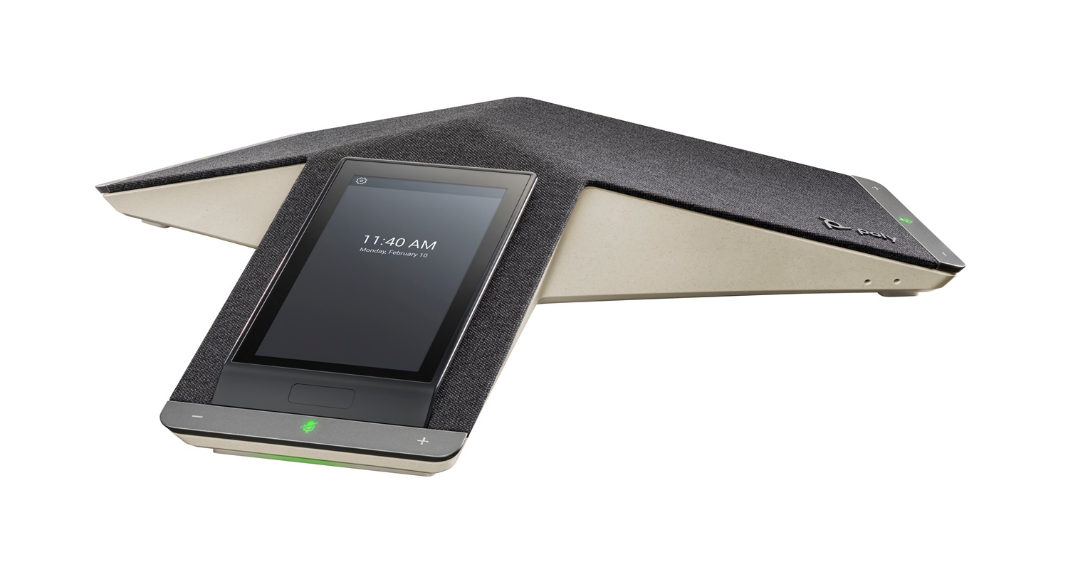POLY Telefono IP per conferenze Trio C60 - Microsoft Teams, Nero, LCD, 12,7 cm, PoE abilitato