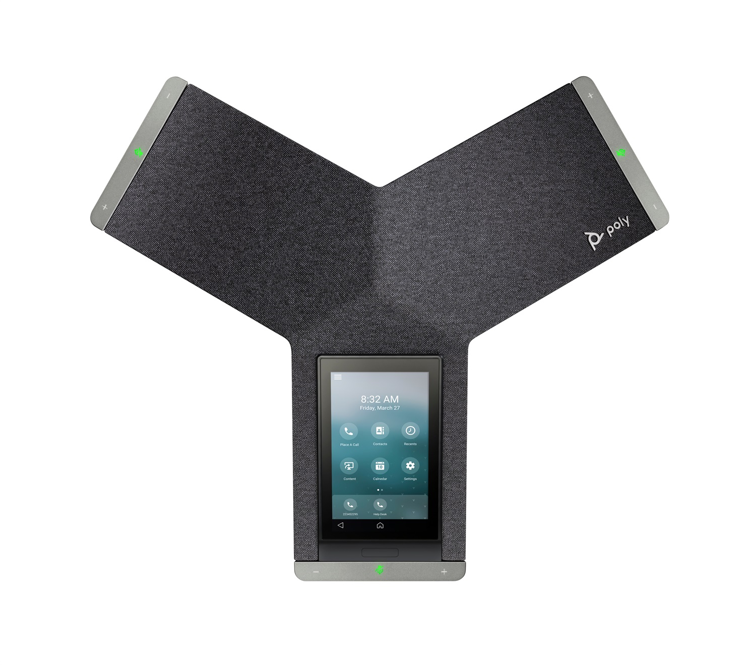 POLY Telefono IP per conferenze Trio C60 - Abilitato PoE, LCD, Wi-Fi/Bluetooth, Audio di alta qualità
