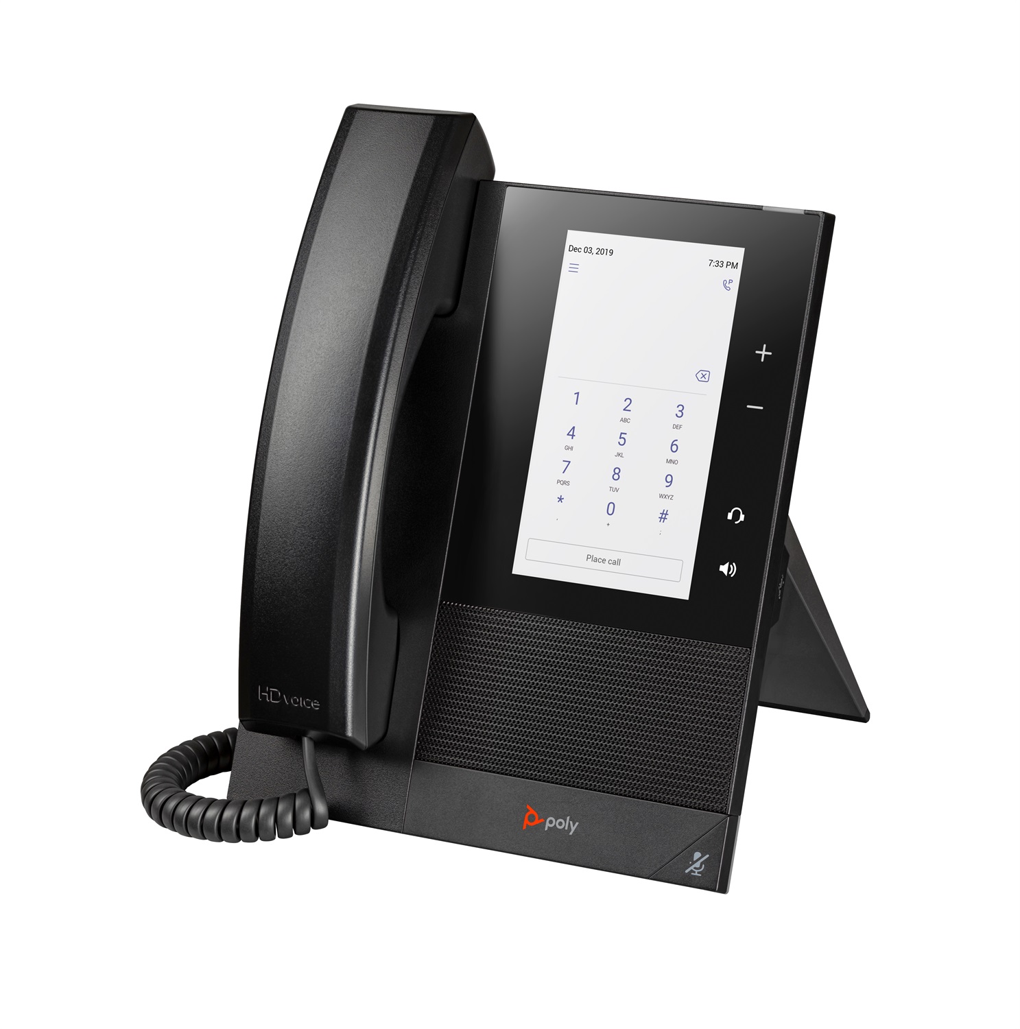 Poly CCX 400 Telefono multimediale aziendale per Microsoft Teams, abilitato PoE, LCD 12,7 cm (5'), 24 linee, HD Voice
