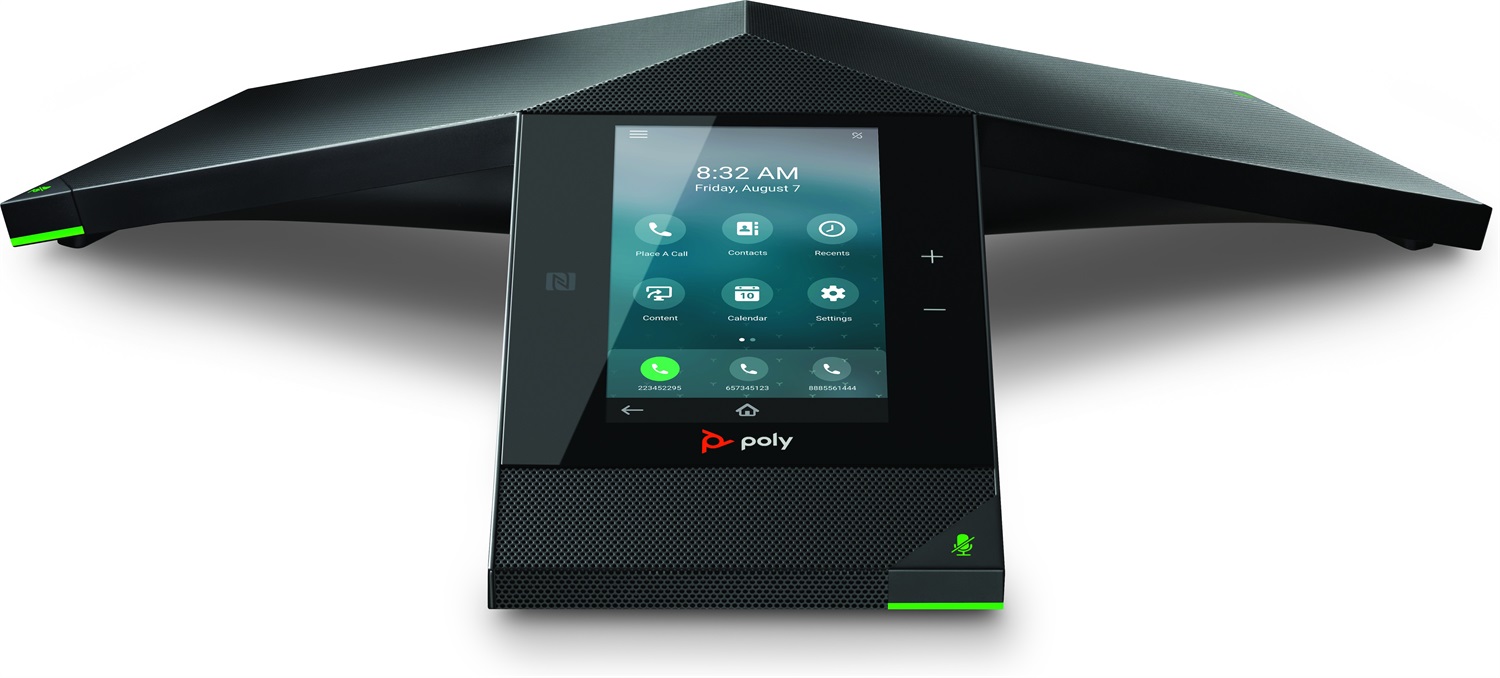 POLY Telefono IP per conferenze Trio 8800 - Abilitato PoE, Display 5
