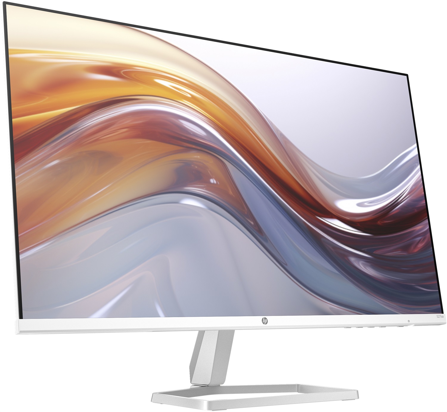 HP Series 5 27 inch FHD Monitor con Altoparlanti - 527sa, Risoluzione 1920x1080, Pannello IPS, Tempo di Risposta 5ms, Tecnologia Eye Ease, HDMI