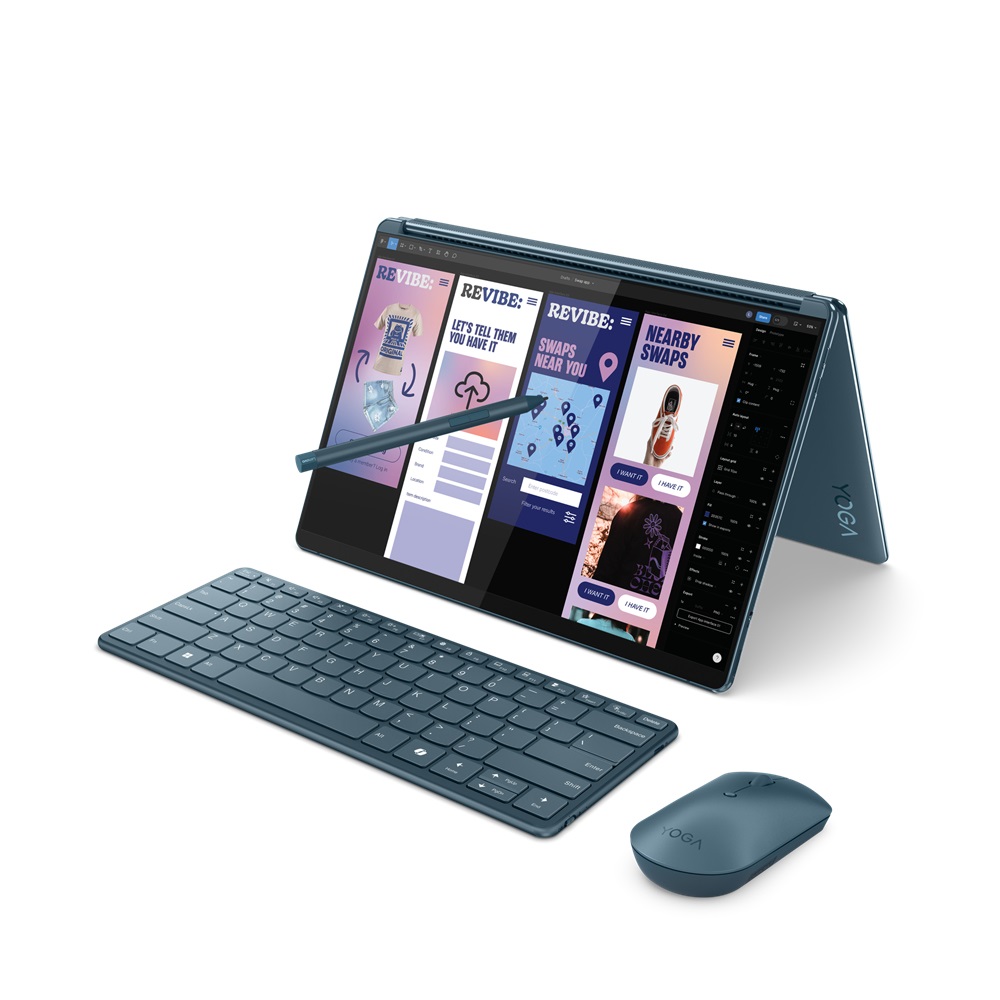Lenovo Yoga Book 9 13IMU9 - Intel Core Ultra 7 155U, 32GB RAM, 1TB SSD, 13.3