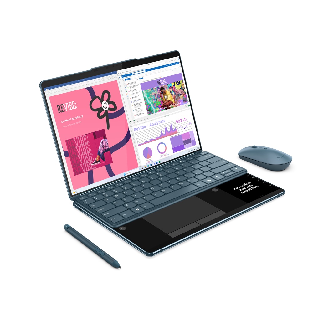 Lenovo Yoga Book 9 13IMU9 - Intel Core Ultra 7 155U, 32GB RAM, 1TB SSD, 13.3