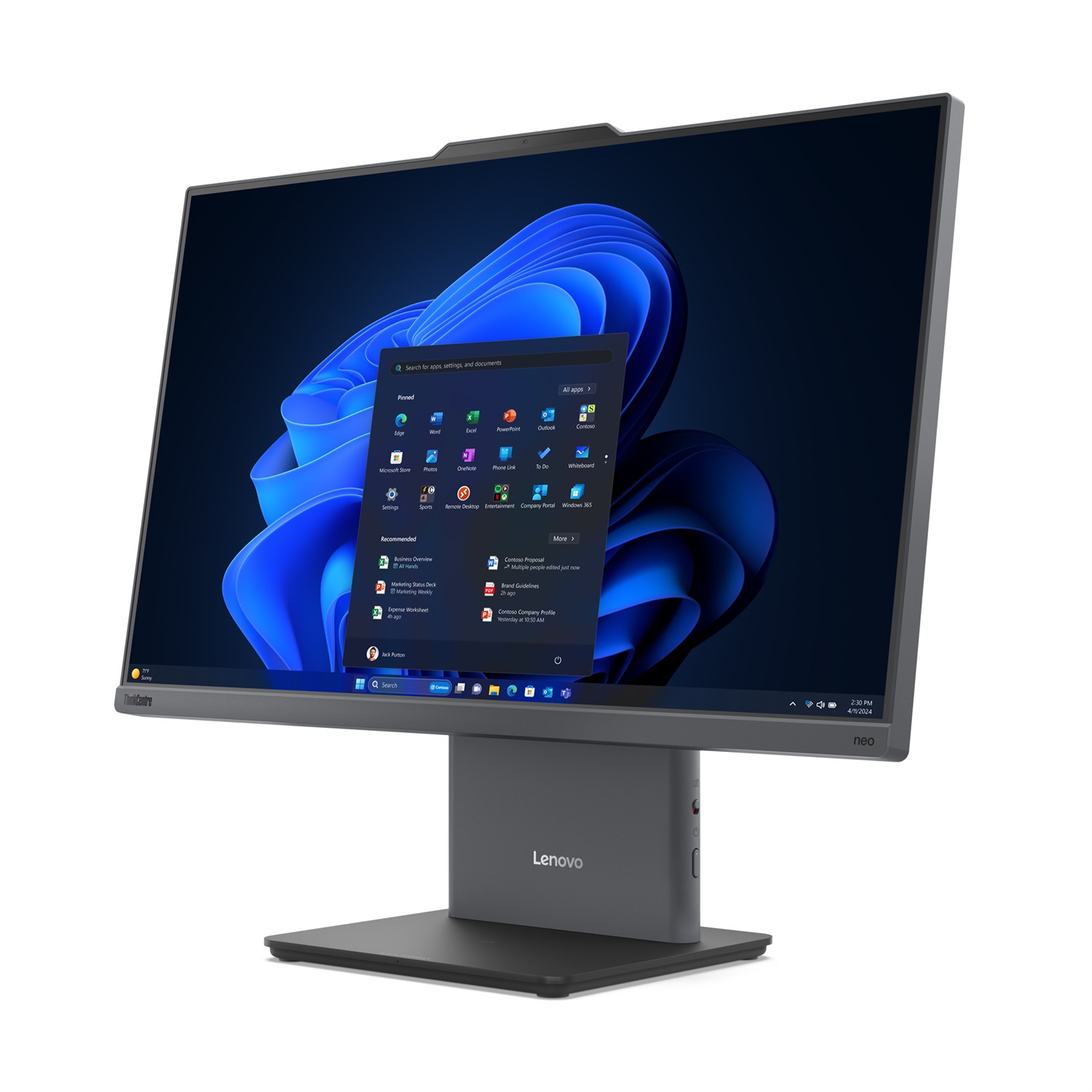 Lenovo ThinkCentre neo 50a 24 Gen 5 - PC All-in-one 60,5 cm (23.8