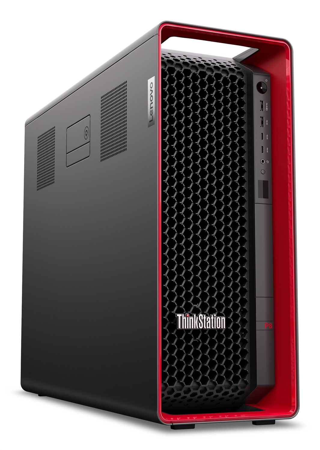 Lenovo ThinkStation P8 - AMD Ryzen Threadripper PRO 7945WX, 64 GB DDR5-SDRAM, 1 TB SSD, Windows 11 Pro, Tower, Nero