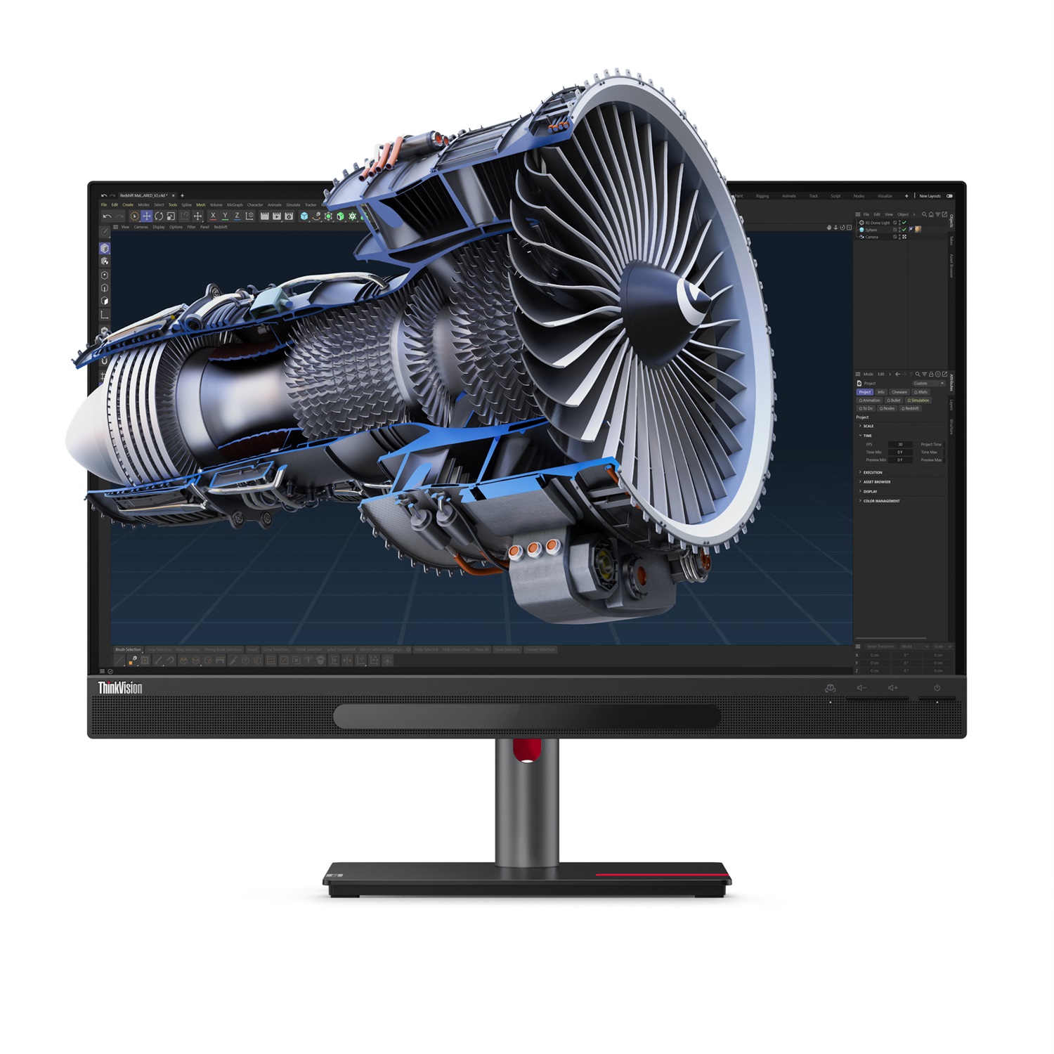 Lenovo ThinkVision 27 3D Monitor LED 68,6 cm (27