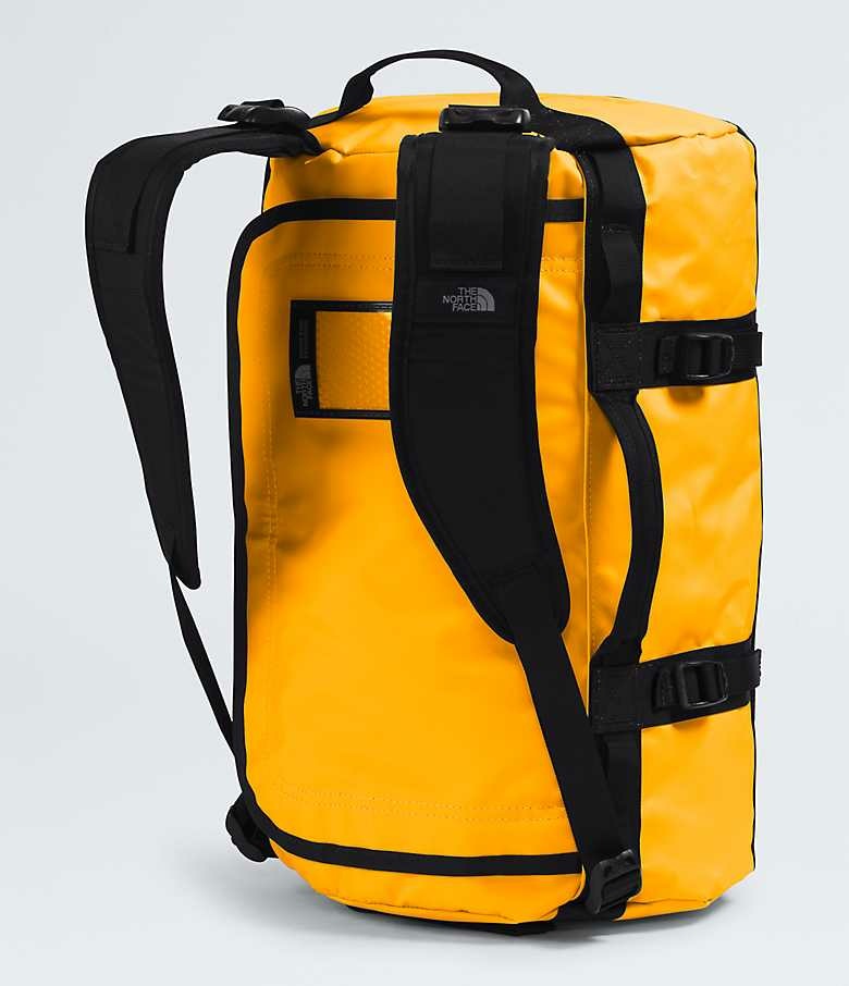 The North Face Base Camp Duffel XS - Borsone da Viaggio Impermeabile 31 L in Nylon e Poliestere, Colore Summit Gold/TNF Black