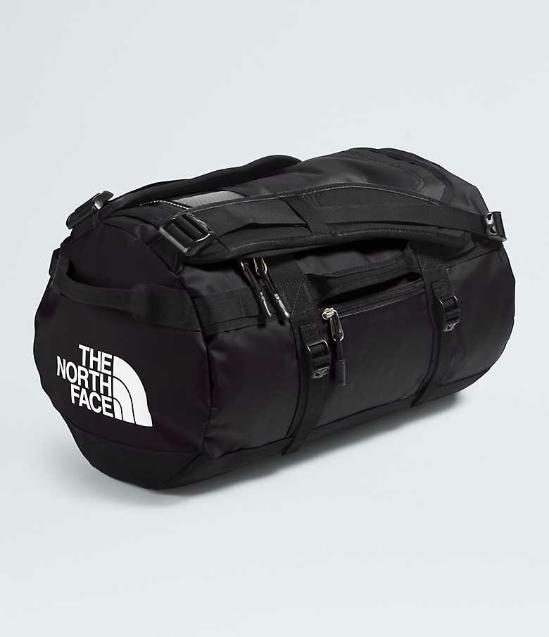 The North Face Base Camp Duffel XS - Borsone da Viaggio 31 L in Nylon e Poliestere Impermeabile, TNF Black/TNF White