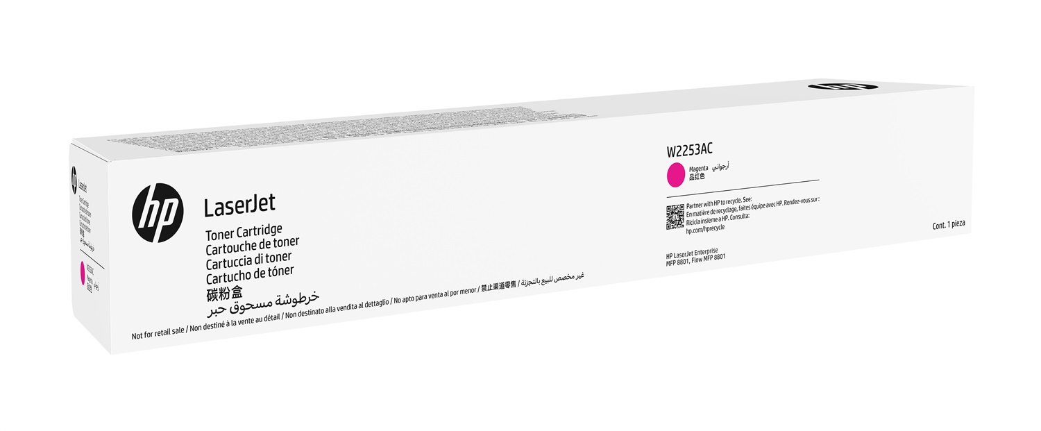 HP Cartuccia Toner Magenta Originale LaserJet W2253AC - 40000 Pagine, 1 Pz