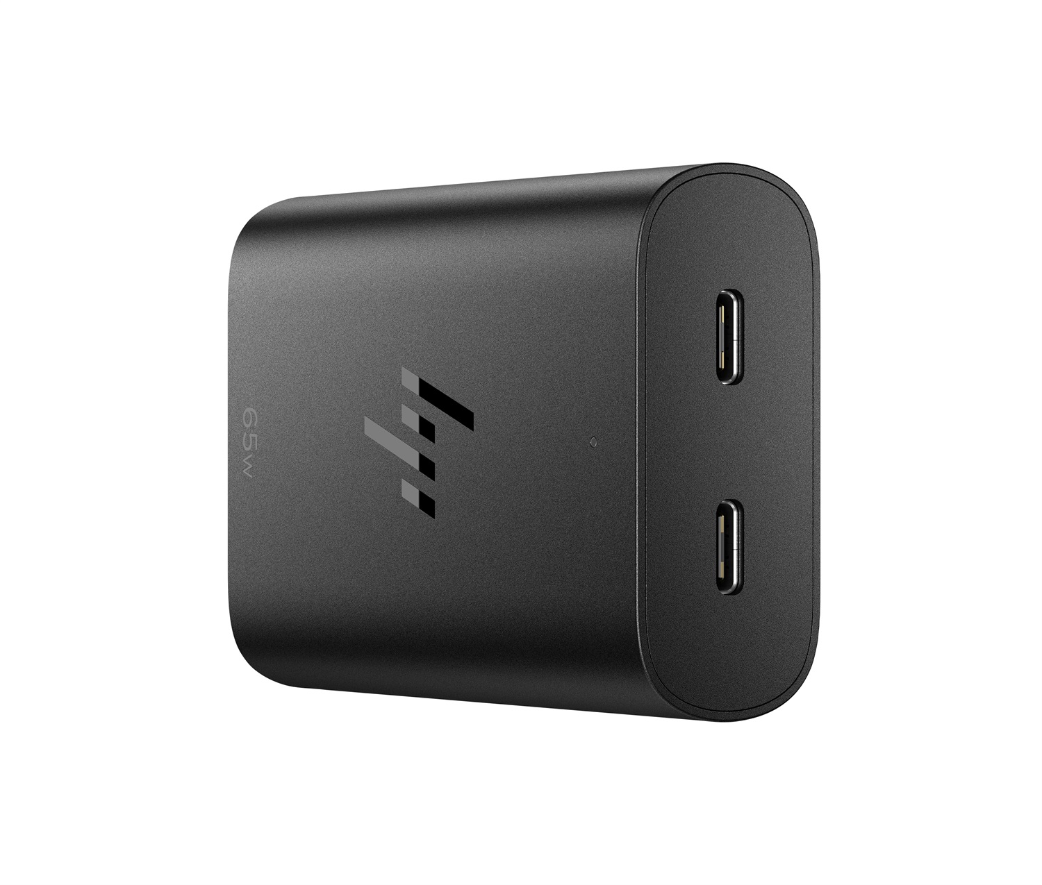 HP Caricabatterie per Laptop USB-C GaN da 65 W con Due Porte di Ricarica Simultanea - Modello 600Q8UT