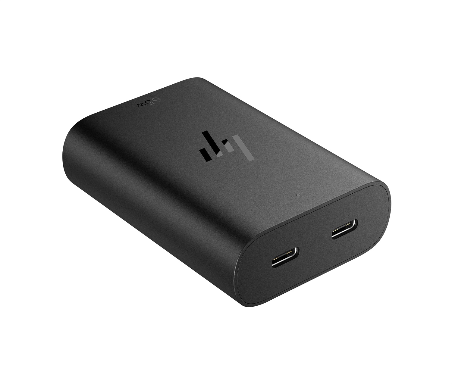 HP Caricabatterie per Laptop USB-C GaN da 65 W con Due Porte di Ricarica Simultanea - Modello 600Q8UT