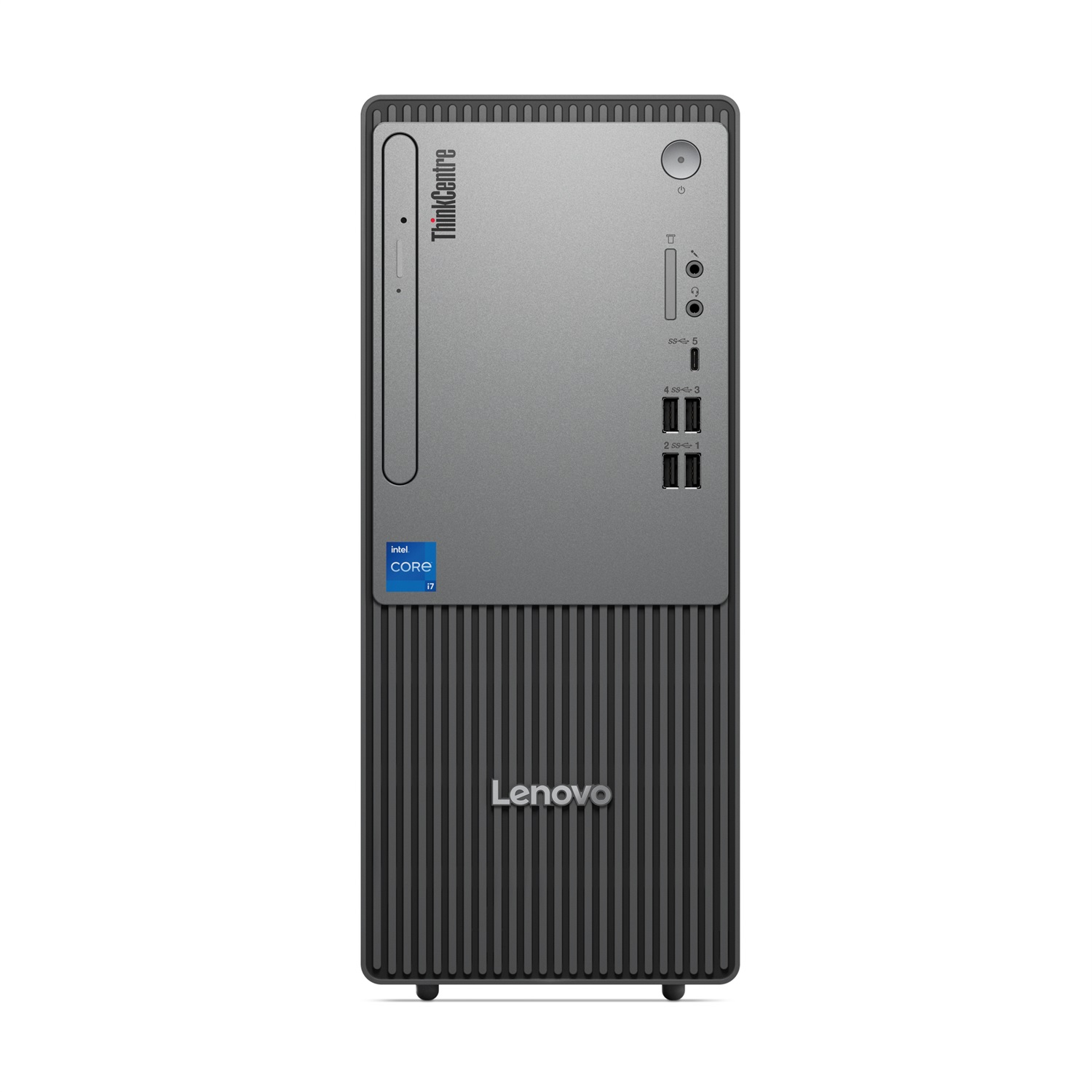 Lenovo ThinkCentre neo 50t Gen 5 - Intel® Core™ i3 i3-14100, 8 GB DDR5, 512 GB SSD, Windows 11 Pro, Tower PC Nero e Grigio