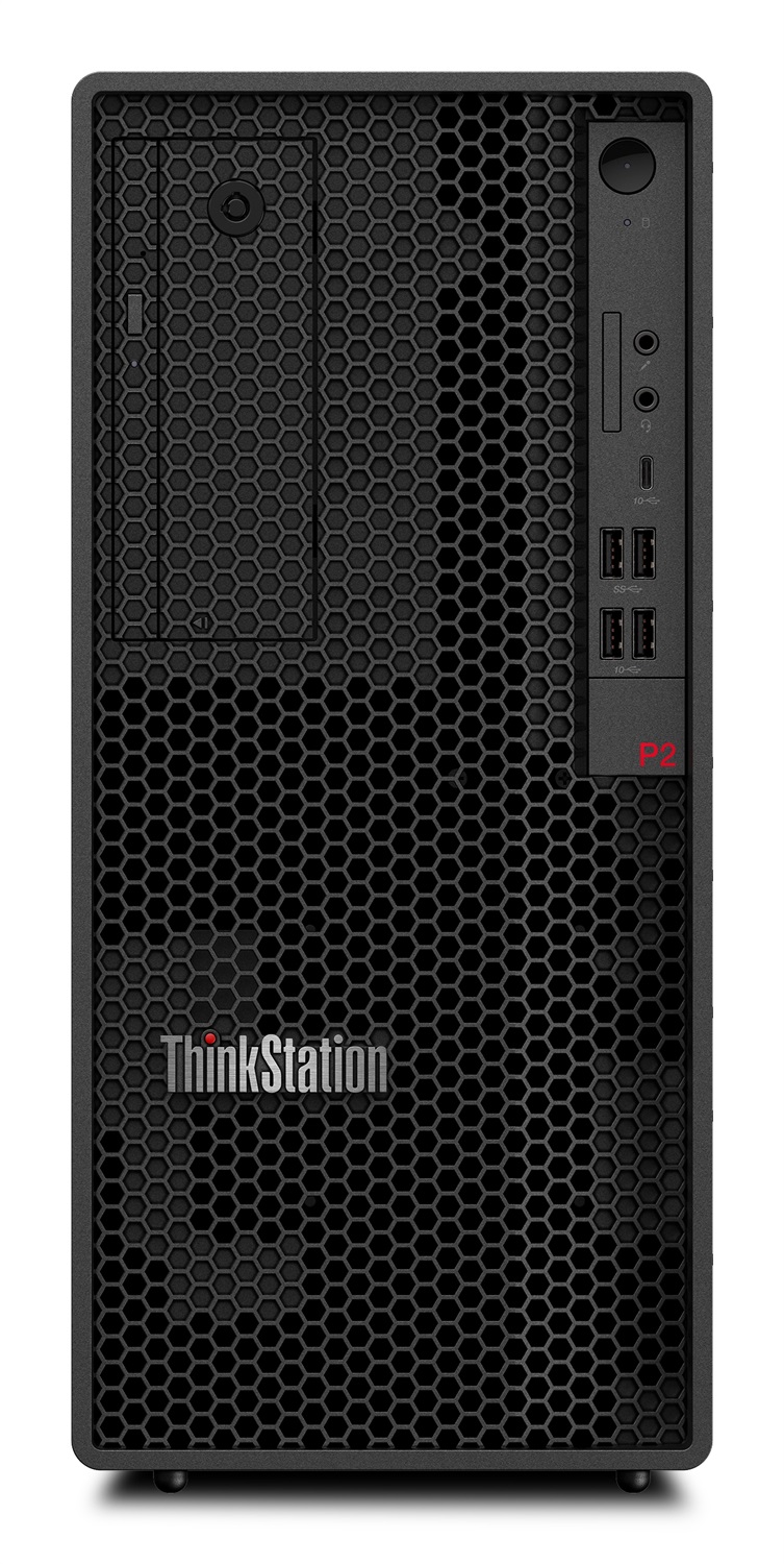 Lenovo ThinkStation P2 Tower - Intel® Core™ i7 i7-14700, 32 GB DDR5-SDRAM, 512 GB SSD NVMe, NVIDIA RTX A1000, Windows 11 Pro, Nero