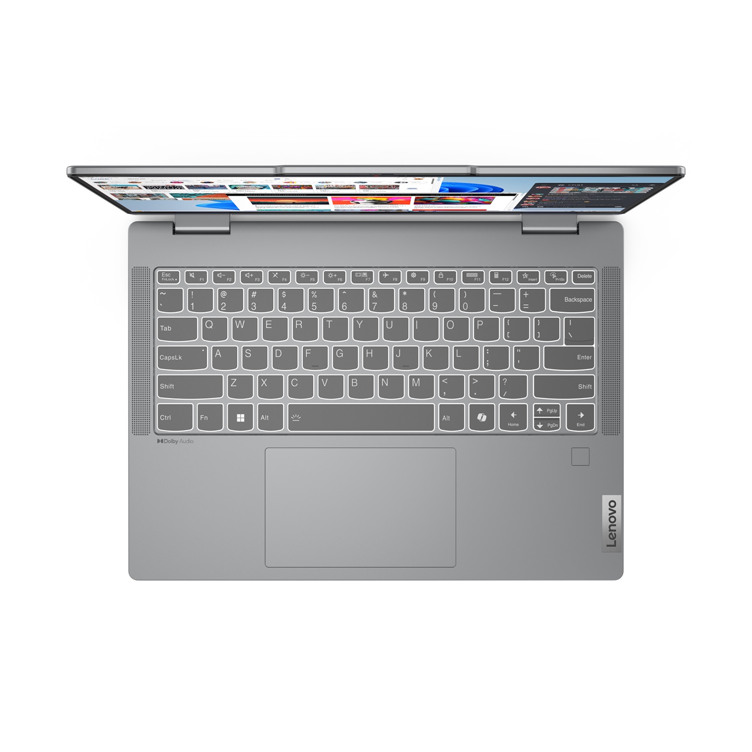 Lenovo IdeaPad 5 2-in-1 14IRH9 - Intel® Core™ i5-13420H, 16 GB LPDDR5x, 512 GB SSD, Touchscreen WUXGA (1920 x 1200), Wi-Fi 6, Windows 11 Home, Grigio
