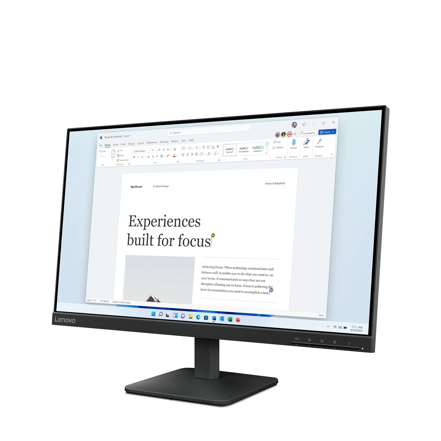 Lenovo L24-4e Monitor PC 60,5 cm (23.8