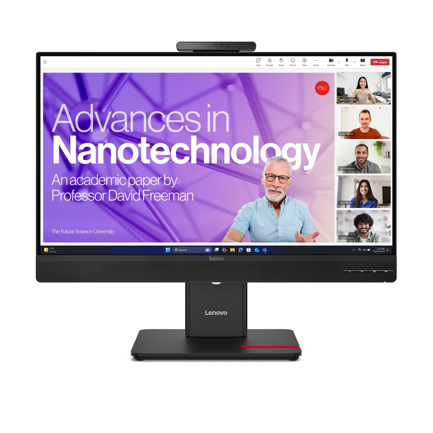 Lenovo ThinkVision T27QD-4v Monitor LED 27