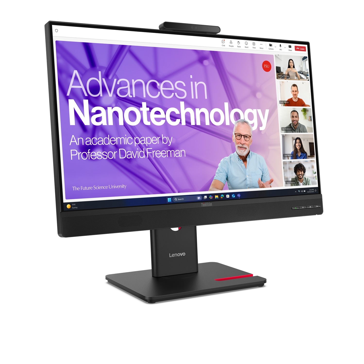 Lenovo ThinkVision T27QD-4v Monitor LED 27