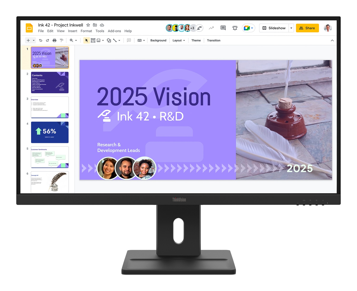 Lenovo ThinkVision E27Q-40 Monitor 27