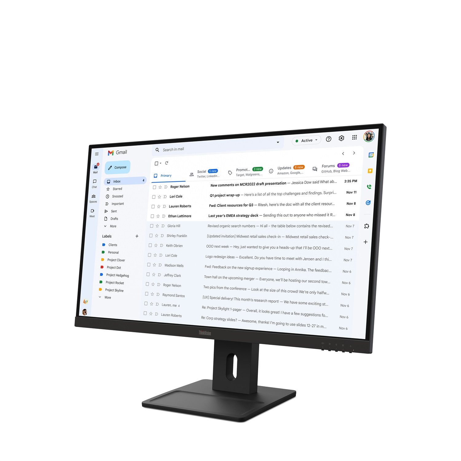Lenovo ThinkVision E27-40 Monitor 27