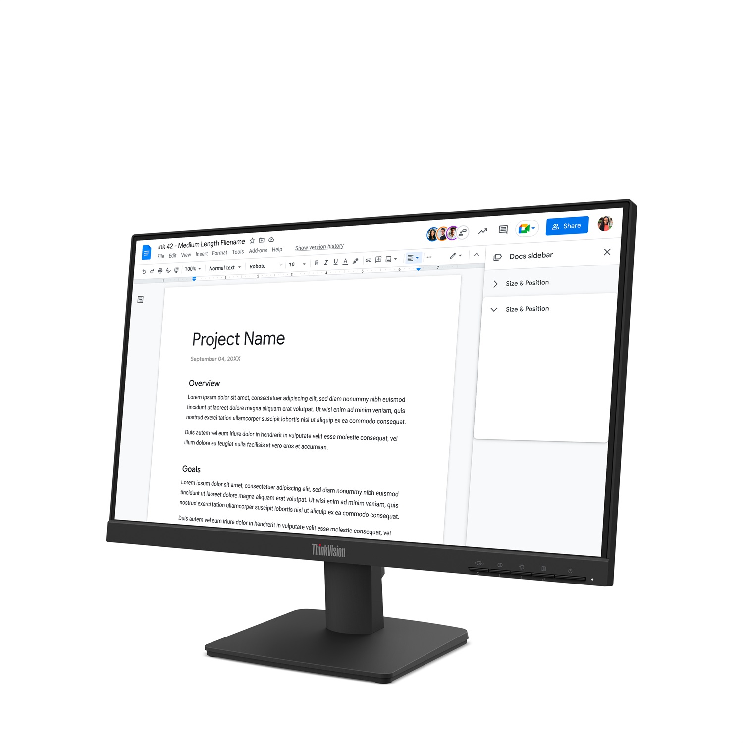 Lenovo ThinkVision S22-4e Monitor LED 21.5