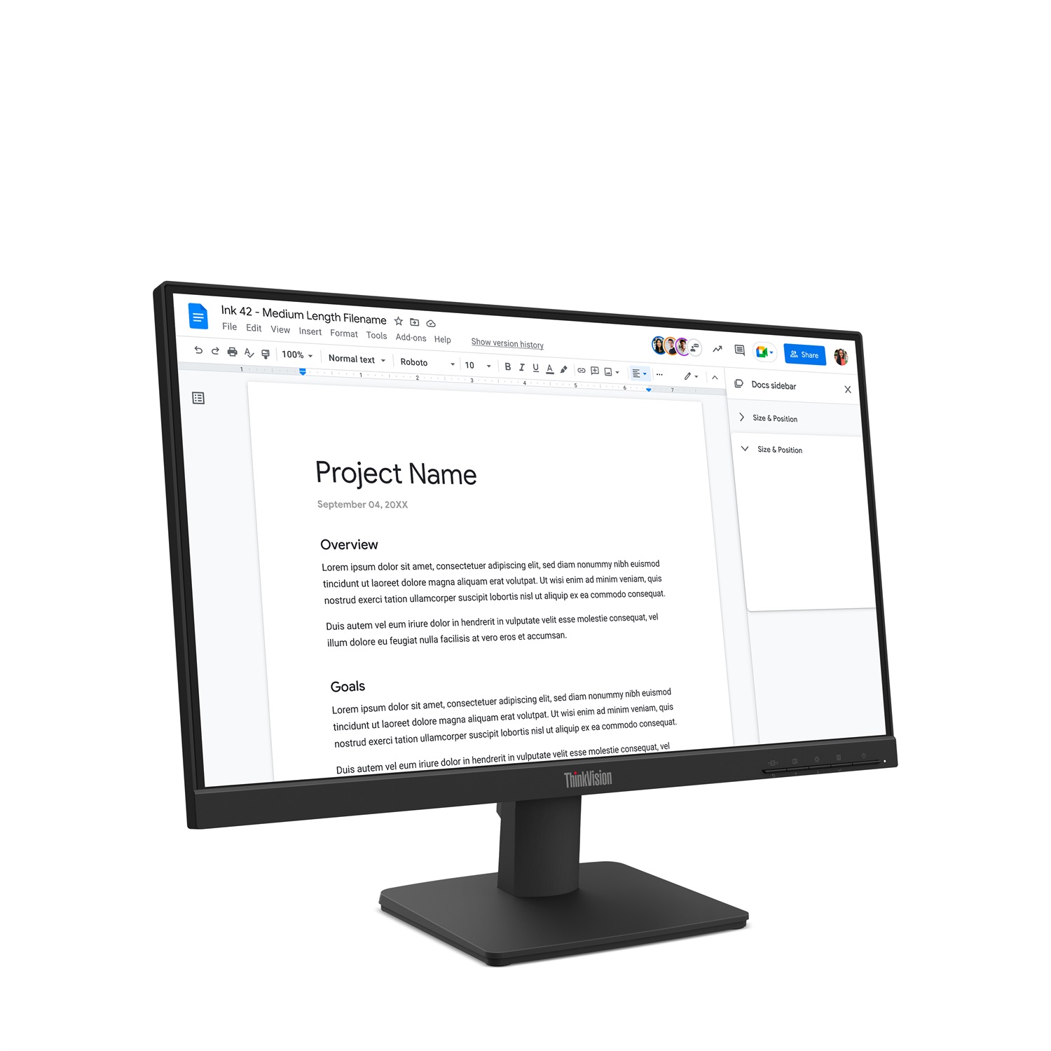 Lenovo ThinkVision S22-4e Monitor LED 21.5
