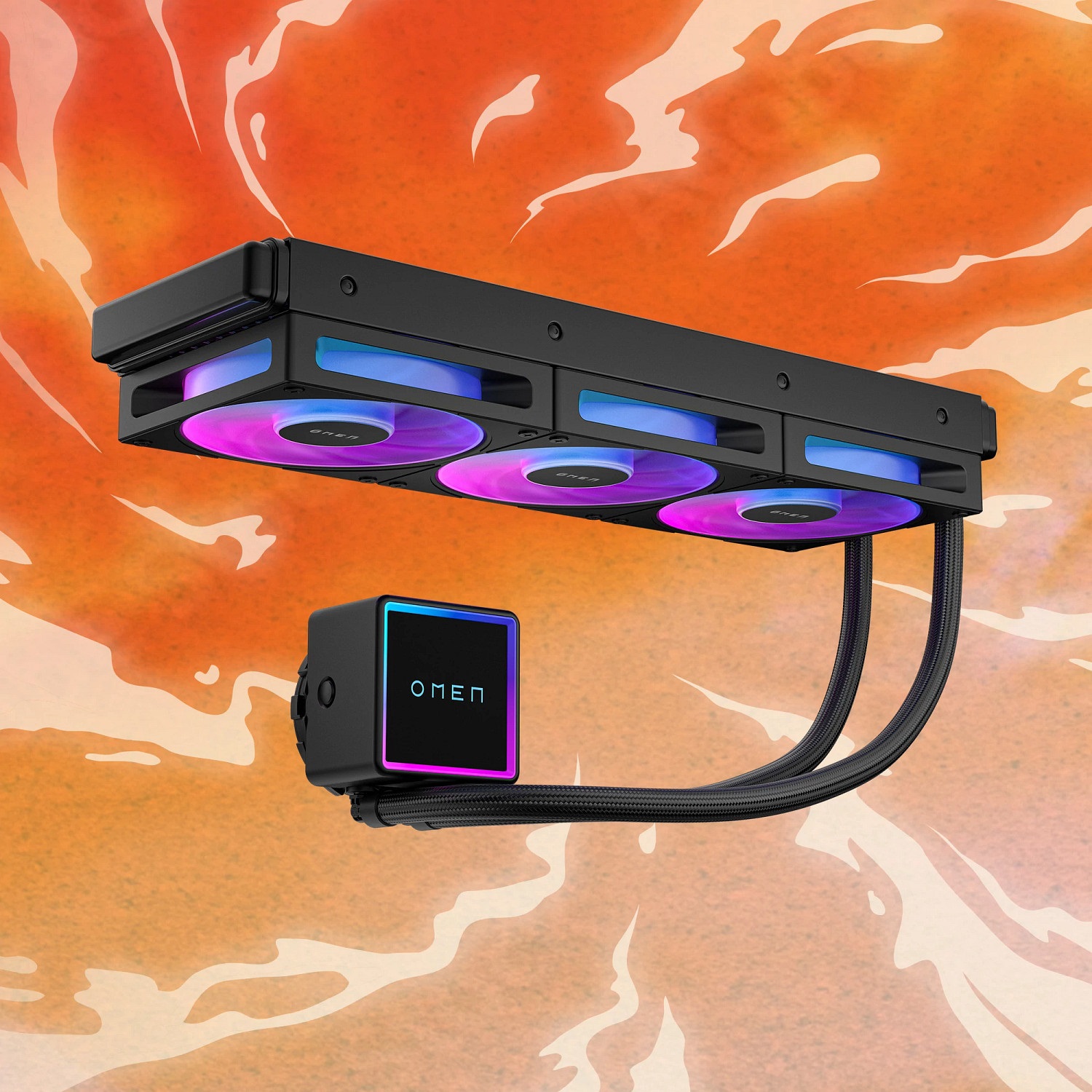 HP OMEN Sistema di Raffreddamento a Liquido 360mm aRGB con Pompa Asetek e Pasta Termica Preapplicata