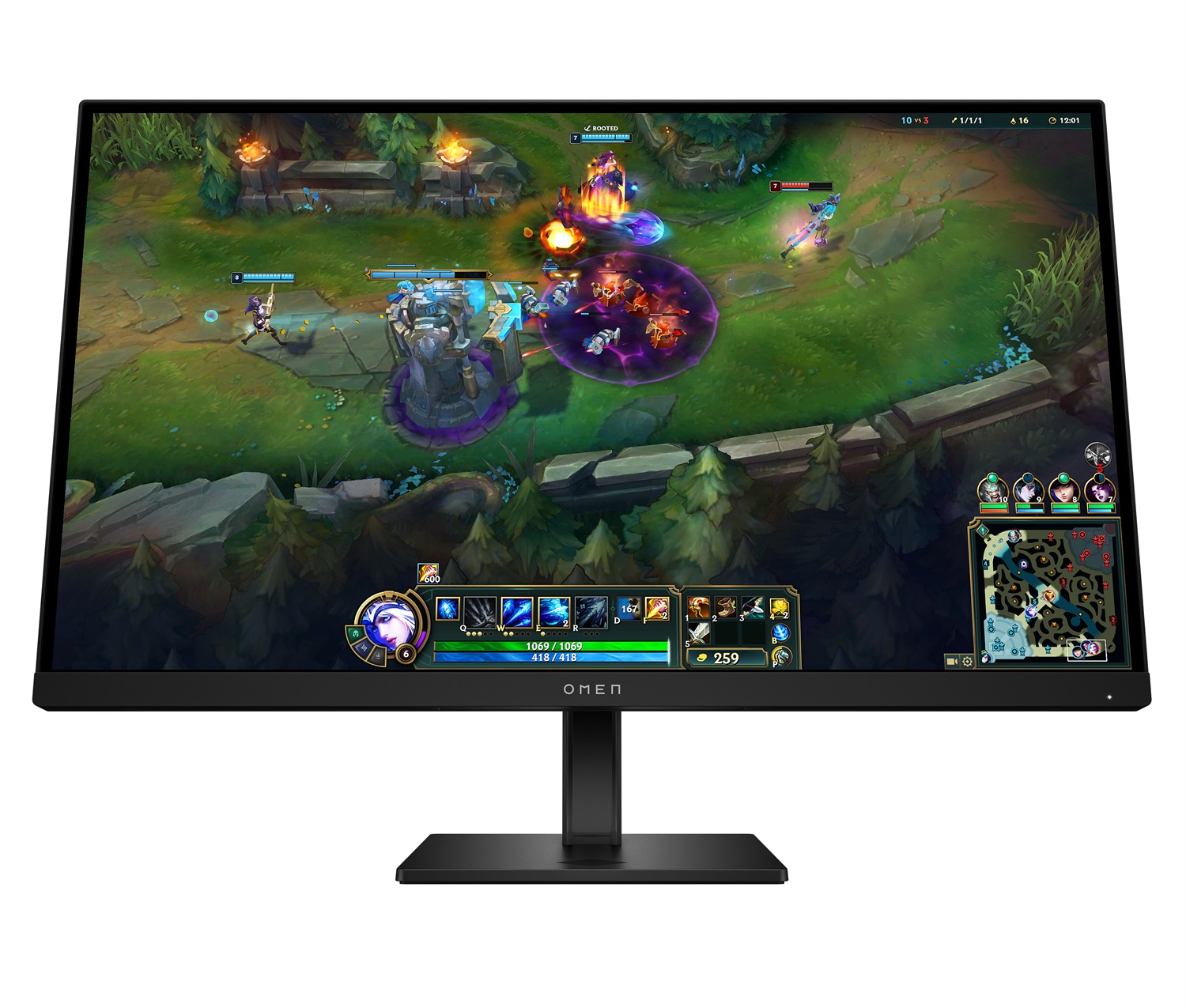 HP OMEN Monitor Gaming 27'' LED FHD 180 Hz 1ms Nero