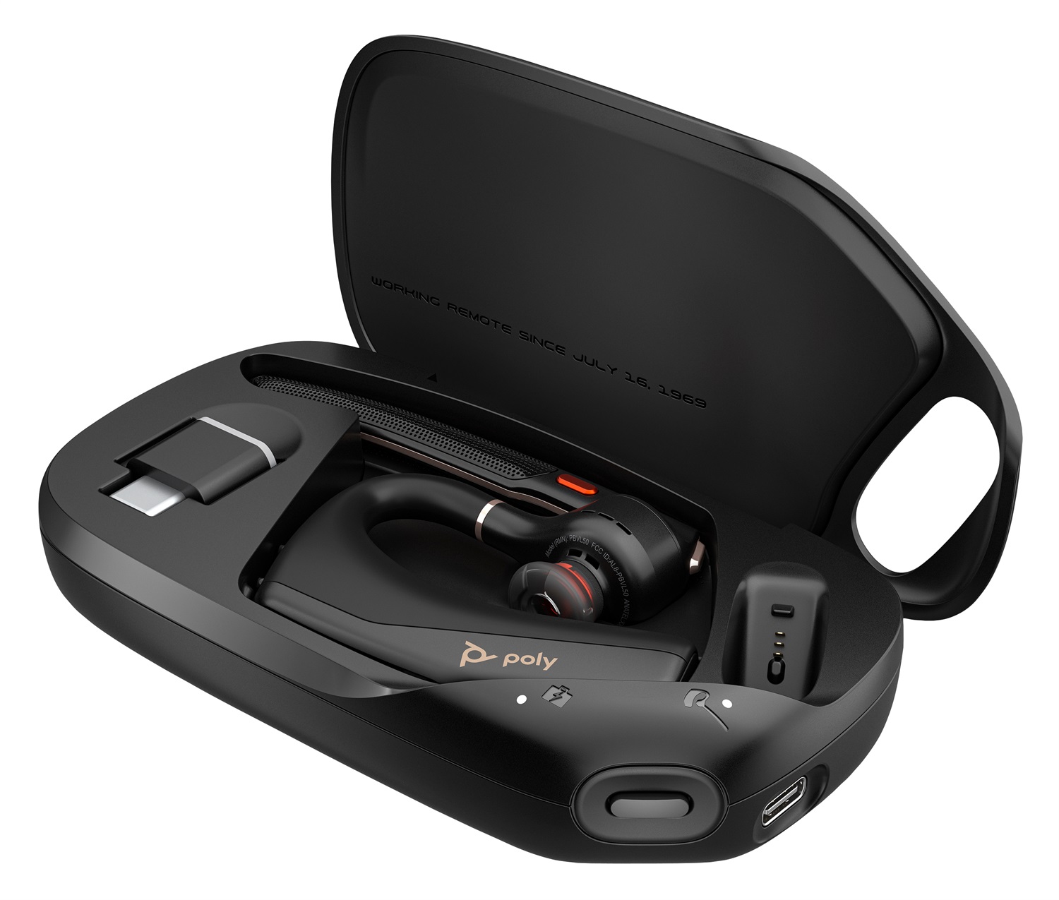 Poly Voyager Legend 50 - Cuffie Bluetooth Mono con NoiseBlockAI e USB-C