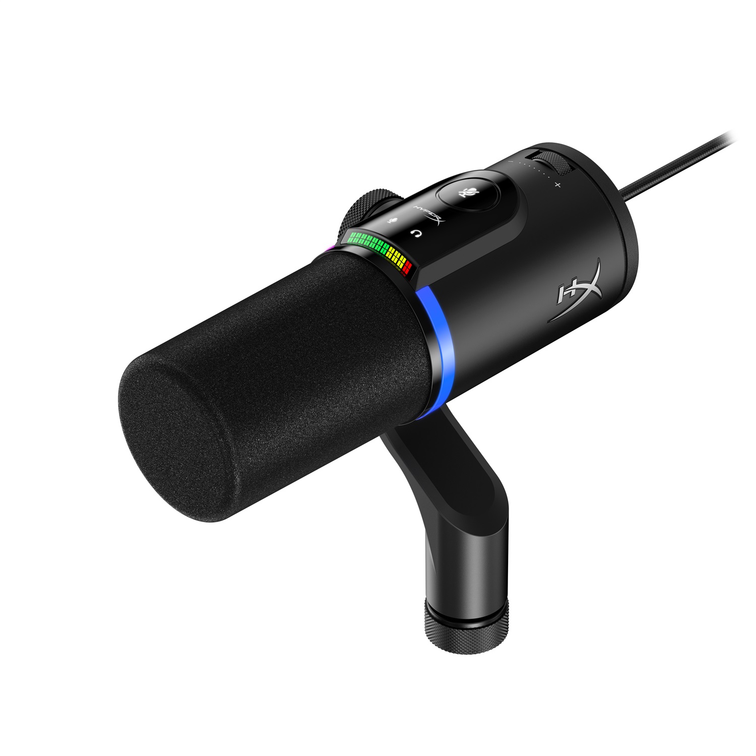 HyperX Flipcast - Microfono Dinamico USB/XLR per Streaming e Registrazione