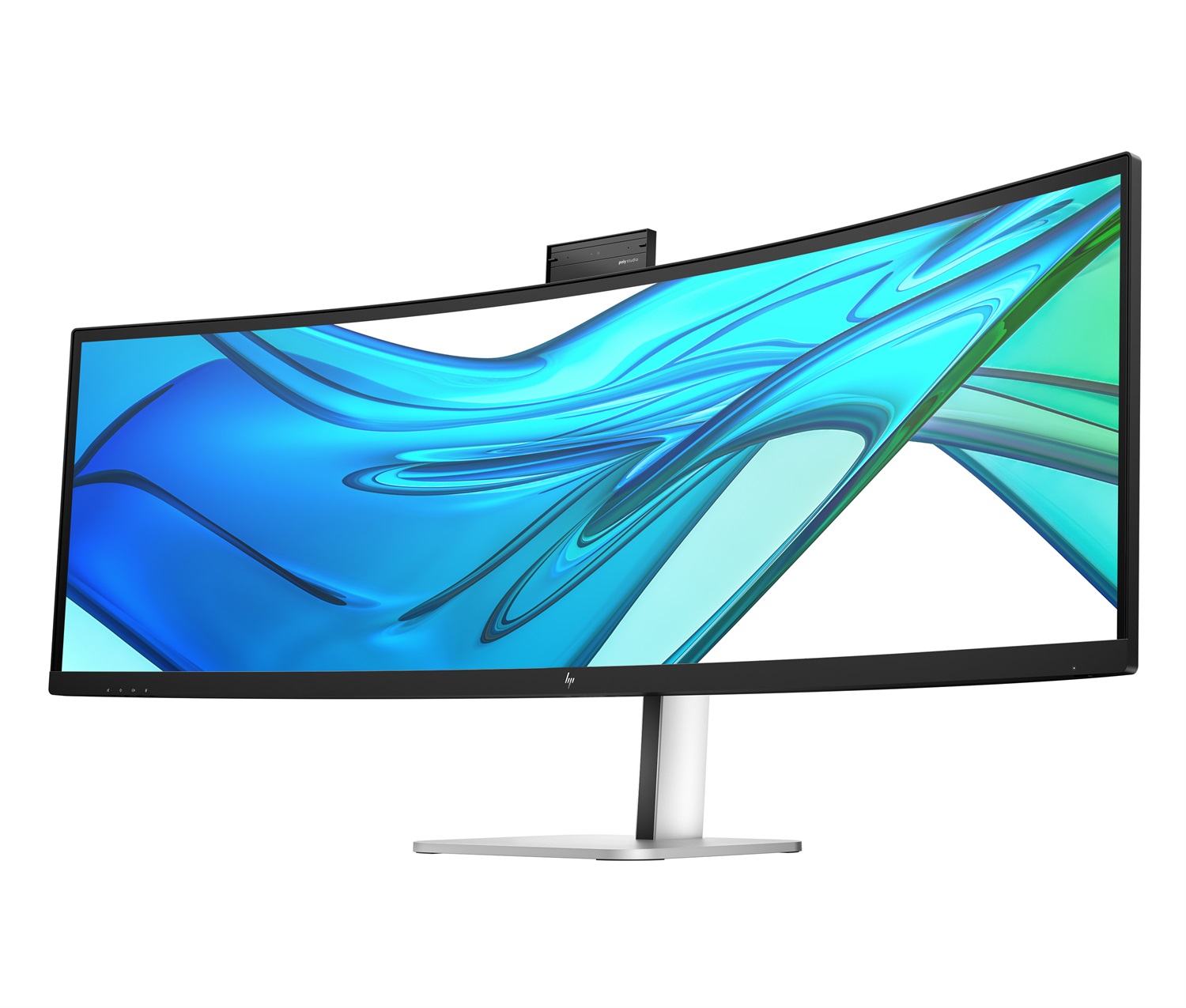 HP Series 5 Pro Monitor Curvo 49'' DQHD 5120x1440 165Hz con Webcam Integrata e Hub USB