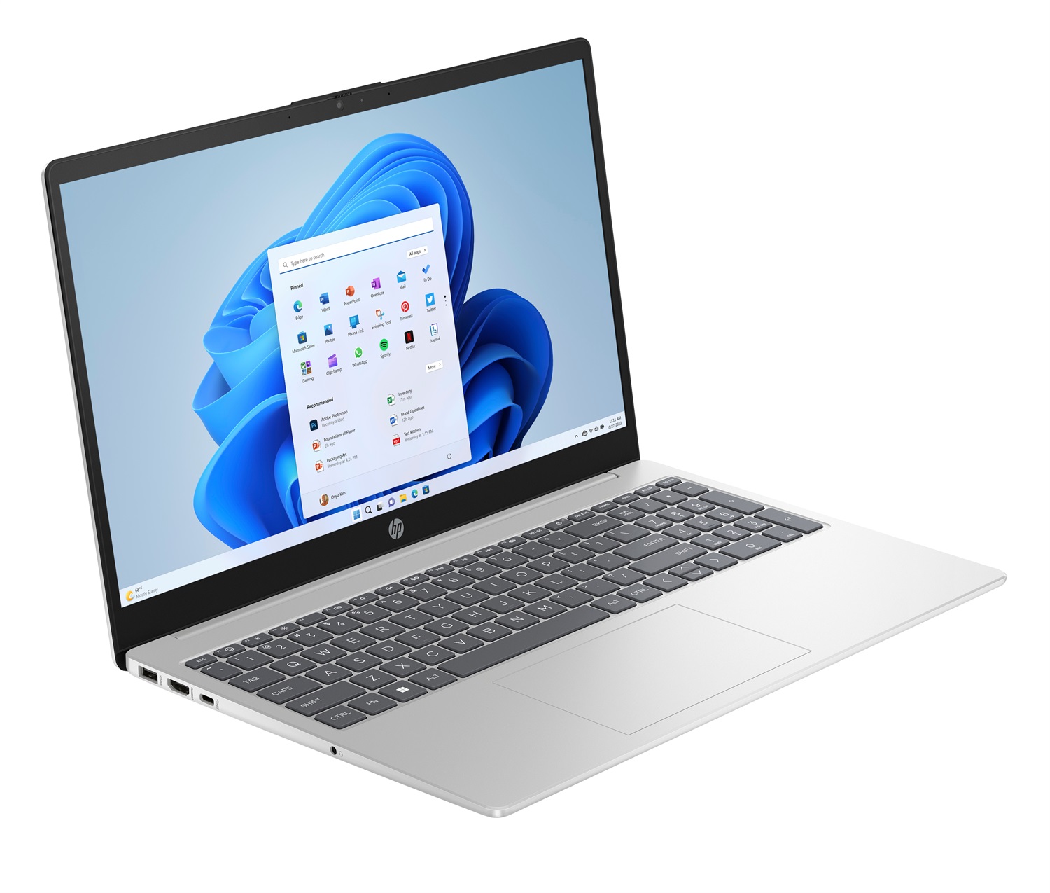 HP Laptop 15-fd0034nl - Intel® N100, 4GB RAM, 128GB eUFS, 15.6
