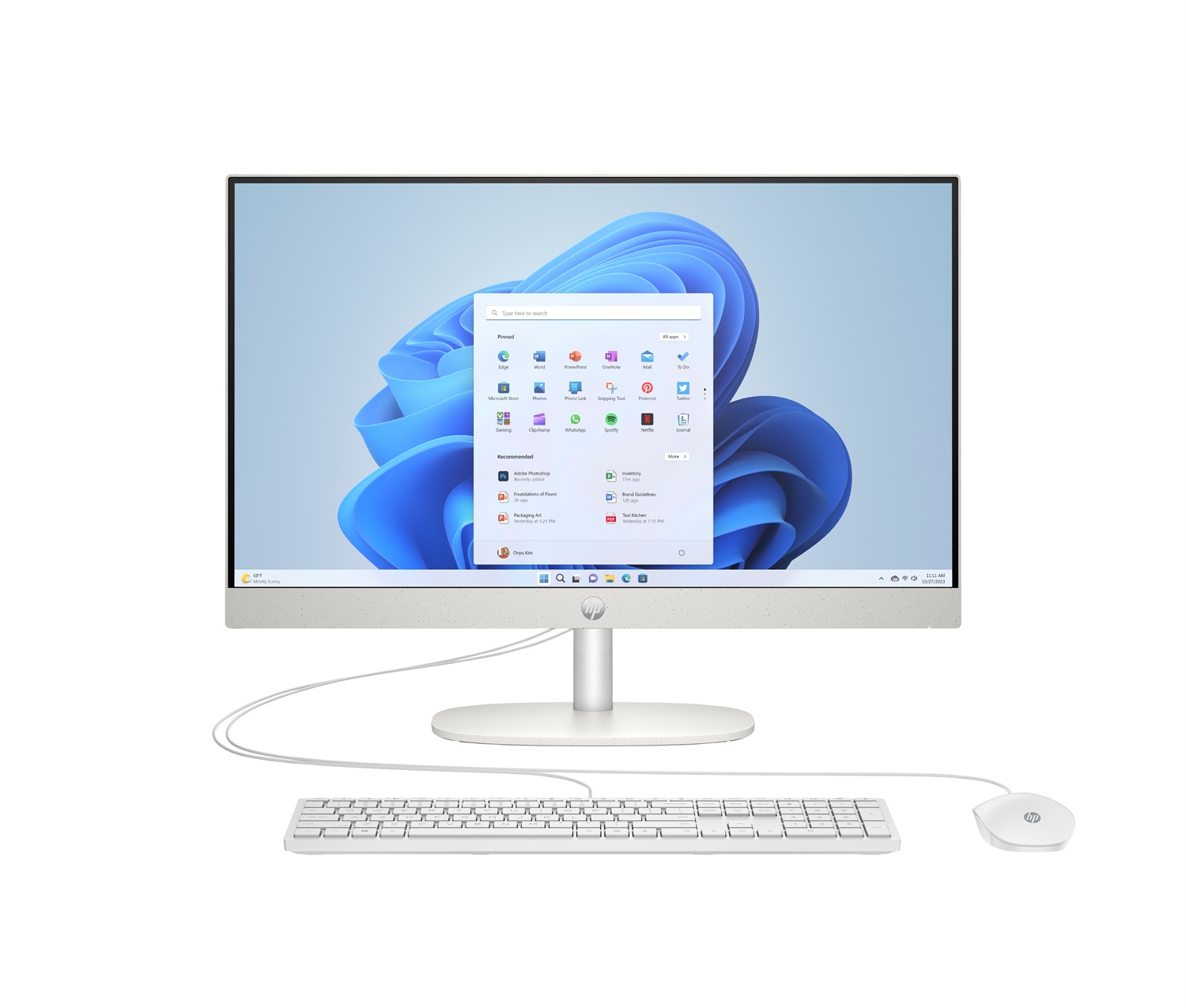 HP All-in-One 24-cr0071nl - PC All-in-One 60,5 cm (23.8