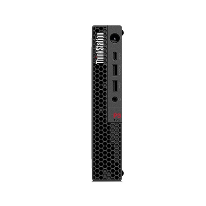 Lenovo ThinkStation P3 Tiny Gen 2 - Mini PC Stazione di lavoro con Intel Core Ultra 5 235, 16 GB DDR5, 512 GB SSD, Windows 11 Pro, Nero