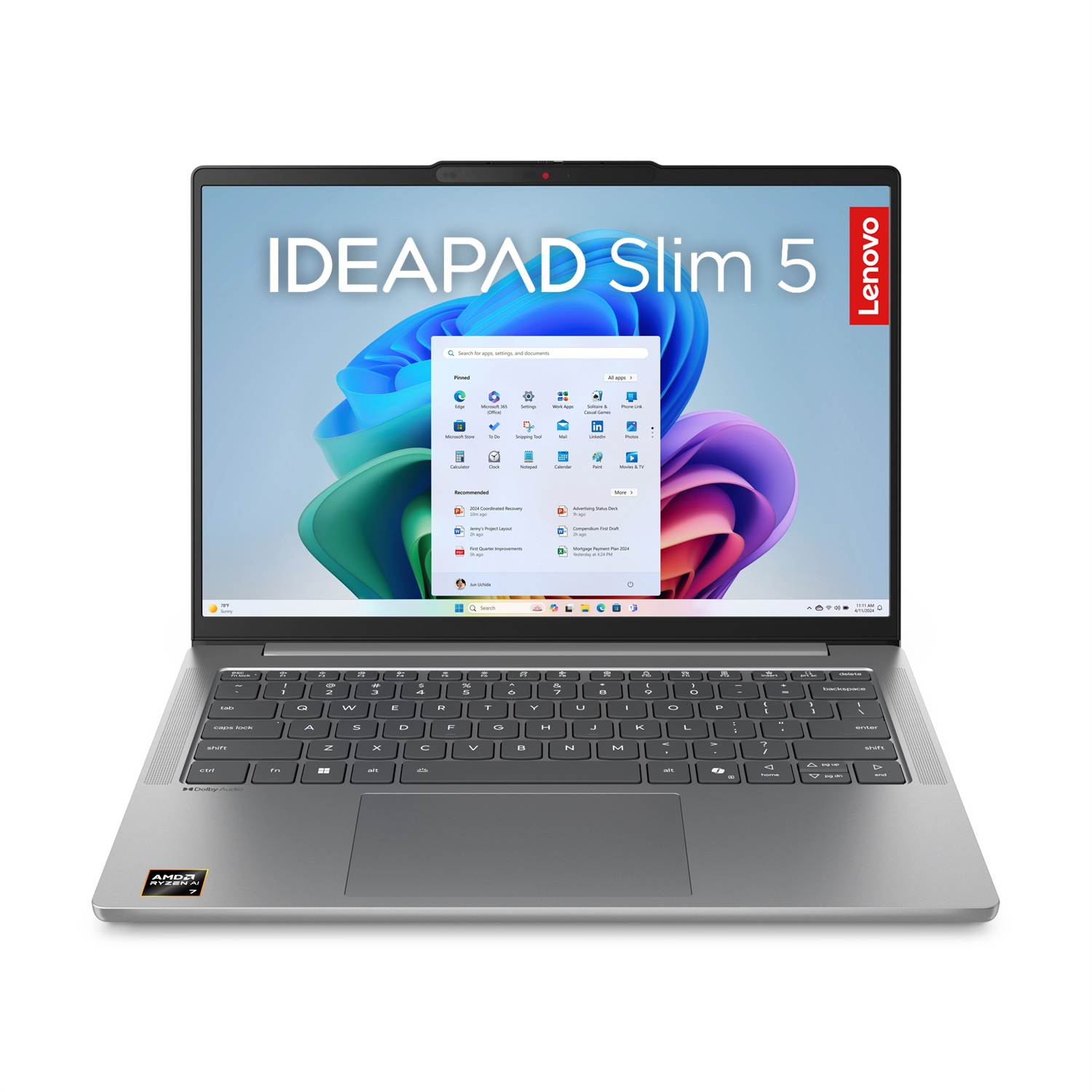 Lenovo IdeaPad Slim 5 Notebook 14'' AMD Ryzen AI 7, 32GB RAM, 1TB SSD