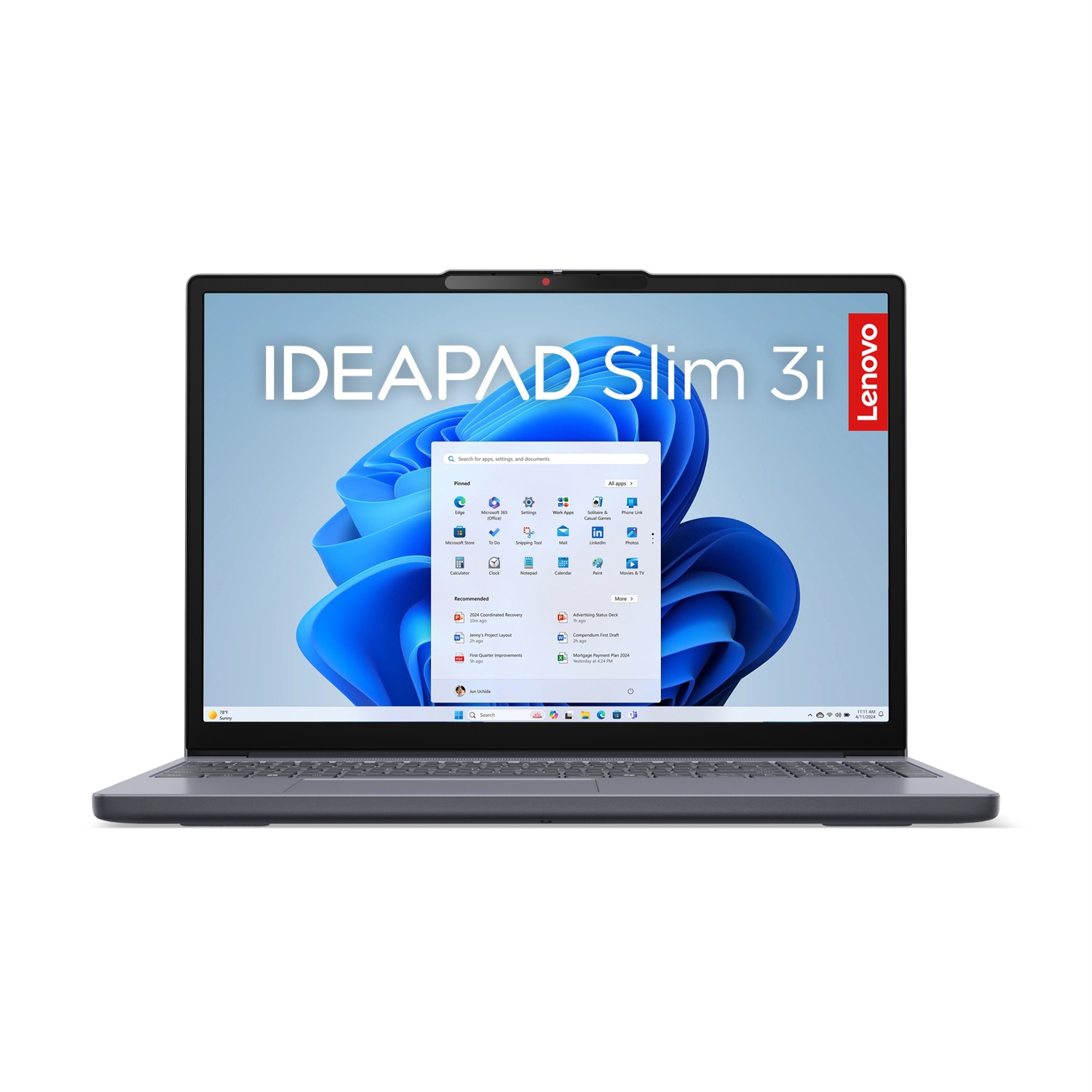 Lenovo IdeaPad Slim 3 - Notebook 15.3'' IPS WUXGA, Intel i7-13620H, 16GB RAM, 512GB SSD, Windows 11 Home, WiFi 6 - Luna Grey