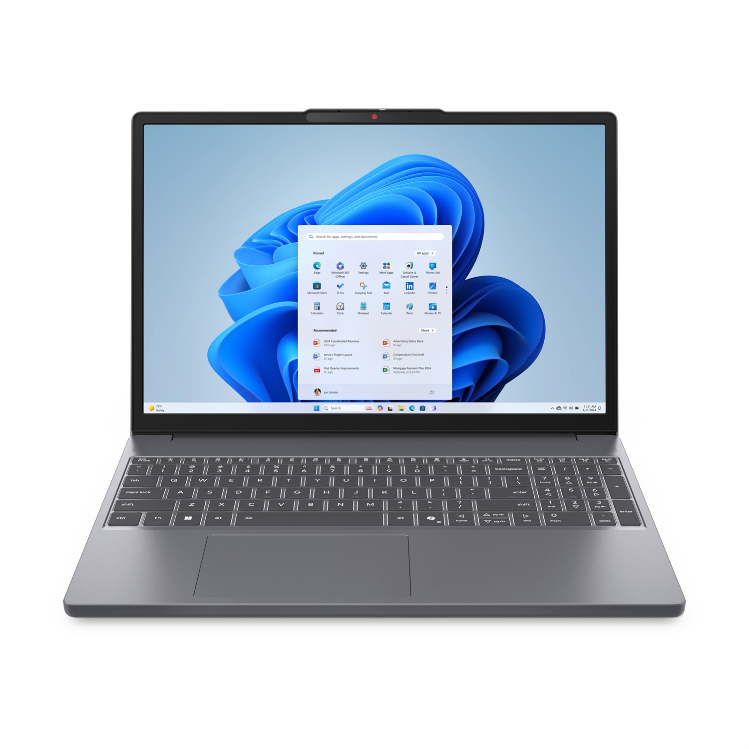 Lenovo IdeaPad Slim 3 - Notebook 15.3'' IPS WUXGA, Intel i7-13620H, 16GB RAM, 512GB SSD, Windows 11 Home, WiFi 6 - Luna Grey