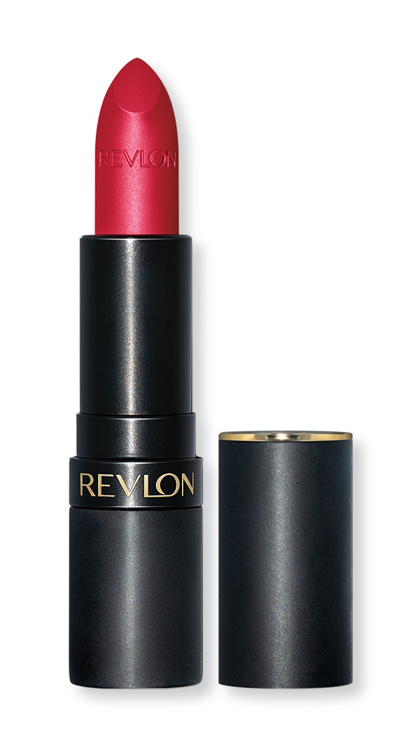 Revlon Super Lustrous The Luscious Mattes Rossetto Labbra Opaco 017 Crushed Rubies - Idratante e Cremoso, 22 g