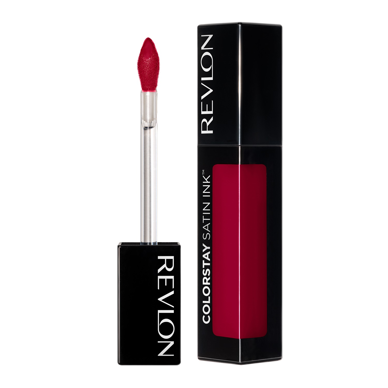 Revlon ColorStay Satin Ink 020 On A Mission - Rossetto Liquido 5 ml, Durata 16 Ore, Con Olio di Ribes Nero e Vitamina E