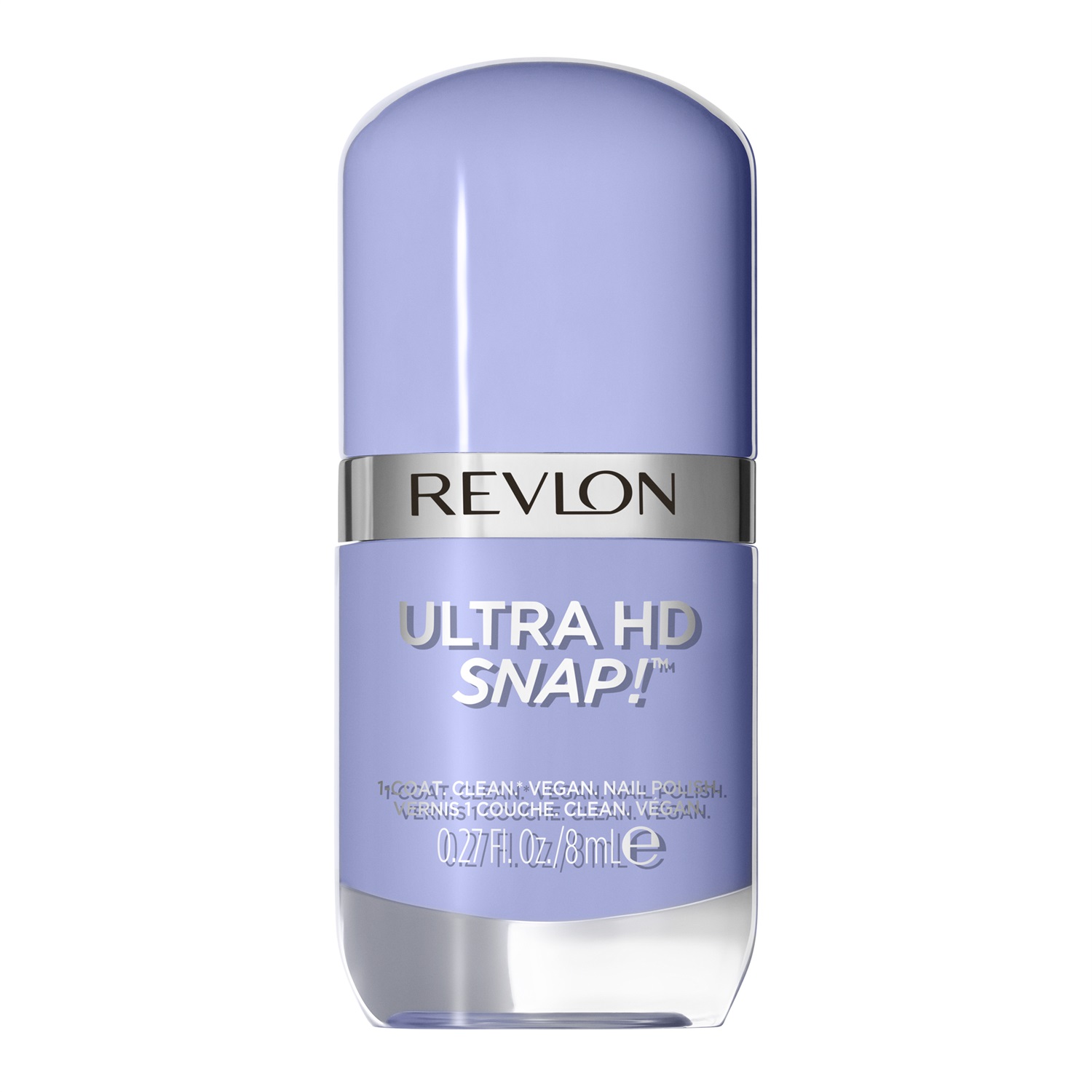 Revlon Ultra HD Snap! Smalto per Unghie 016 Get Real - 8 ml, Formula Glossy, 100% Vegana, 75% Ingredienti Naturali, Elevata Copertura