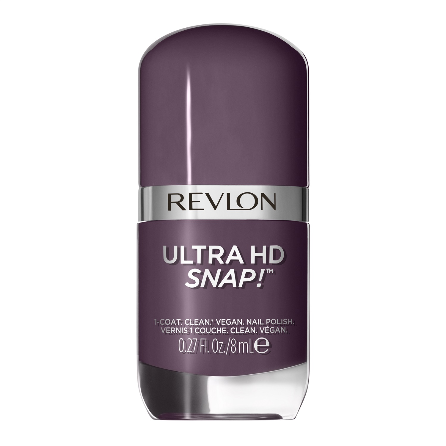 Revlon Ultra HD Snap! Smalto per Unghie 033 Grounded 8 ml - Formula Glossy, 100% Vegana, Asciugatura Rapida, Copertura Totale