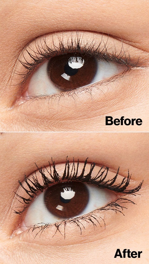 Revlon So Fierce! Eyes Wide Open Mascara Waterproof 7 ml - Nero, Ciglia Volumizzate, Scovolino Push-Up, Tenuta 24 Ore