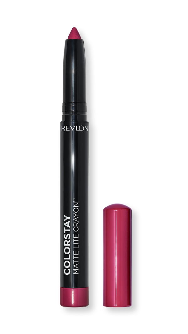 Revlon ColorStay Matte Lite Crayon 011 Lifted - Matita Labbra Opaca, Leggera e Resistente all'Acqua con Temperino