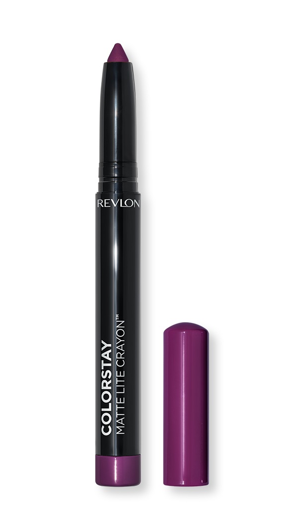 Revlon ColorStay Matte Lite Crayon 012 On Cloud Wine - Matita Labbra Opaca 1.4g, Leggera e Resistente all'Acqua