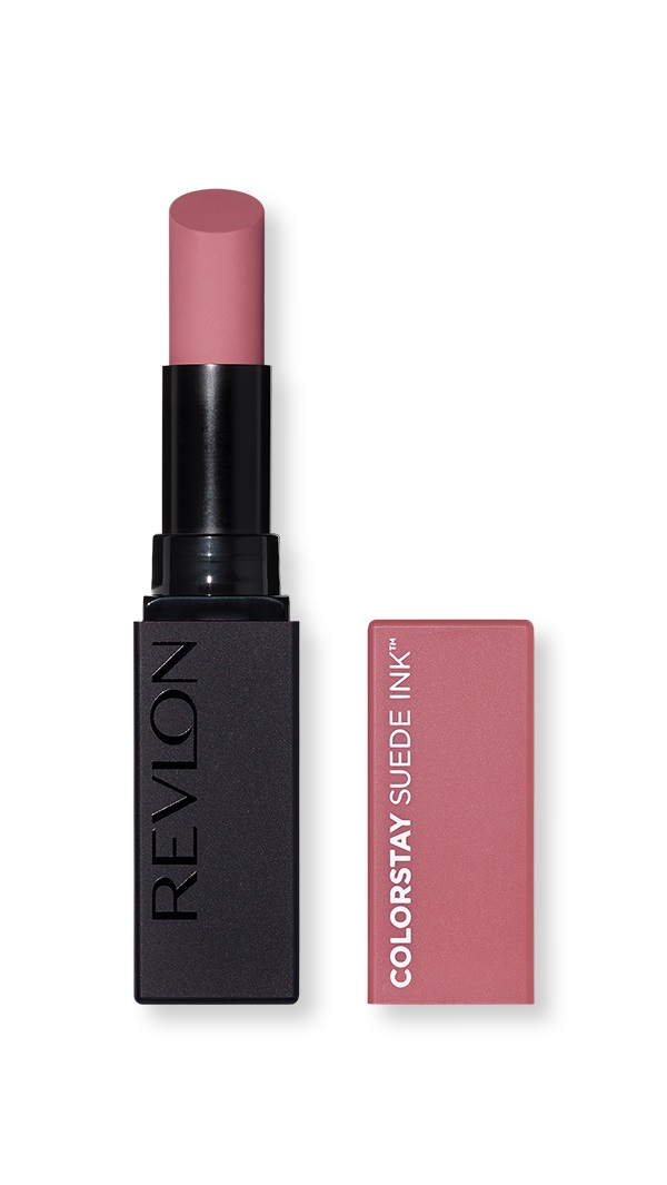 Revlon ColorStay Suede Ink Lipstick 008 That Girl - Rossetto Opaco, A Lunga Durata, Formula No-Transfer, Arricchito con Vitamina E, Resistente All'Acqua, 2.55g